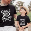 Gamer Dad And Daddy's Gaming Buddy