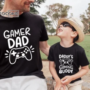 Gamer Dad And Daddy's Gaming Buddy