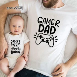 Gamer Dad And Daddy's Gaming Buddy