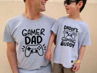 Gamer Dad And Daddy's Gaming Buddy