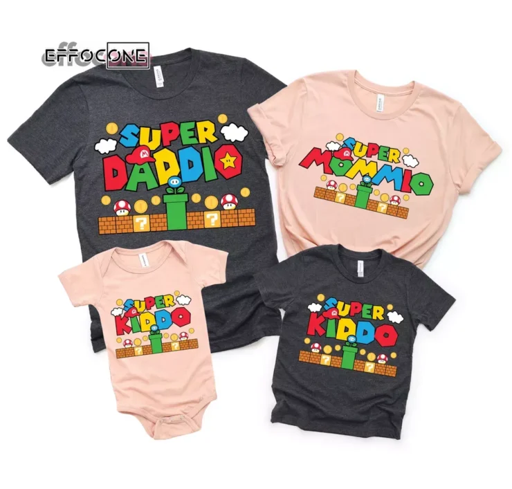 Super Daddio Shirt Family Matching Shirt