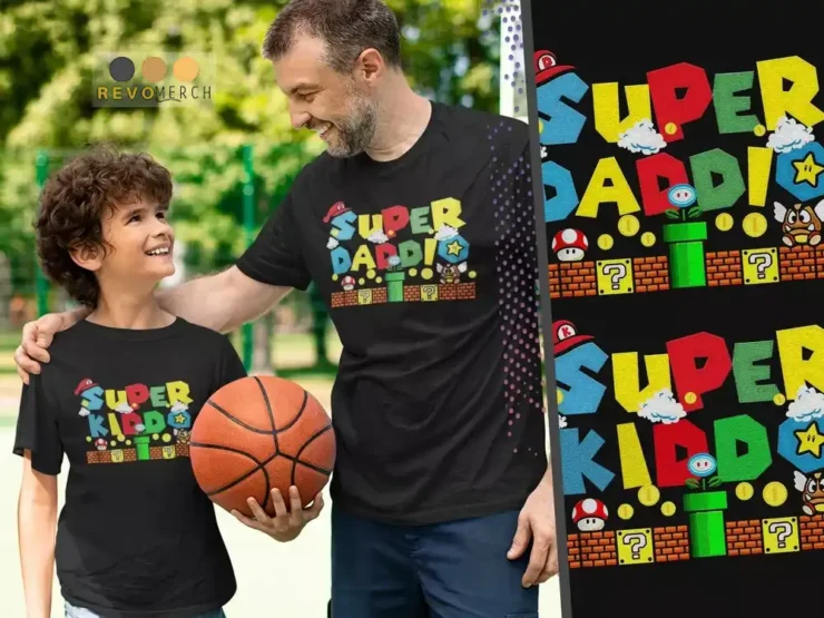 Super Daddio Shirt Kiddo Matching Shirt