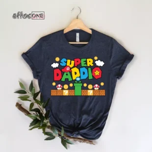 Super Daddio Shirt, Super Dad Shirt, Gamer Daddy Shirt