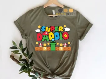 Super Daddio Shirt, Super Dad Shirt, Gamer Daddy Shirt