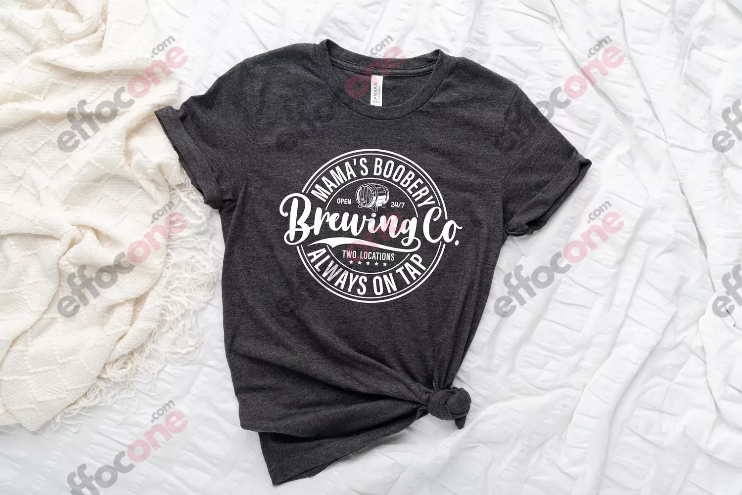 Brewing Co T-shirt, Funny Breast Feeding