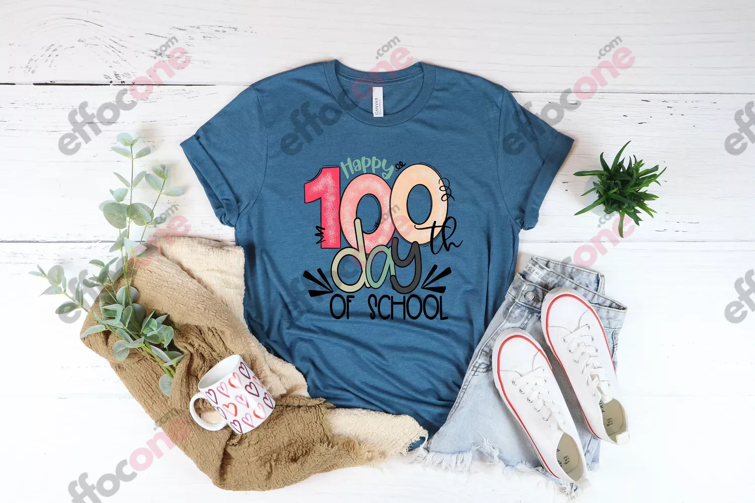 Happy 100 Days of School Shirt, 100 Day Shirt, 100th Day Of School Celebration