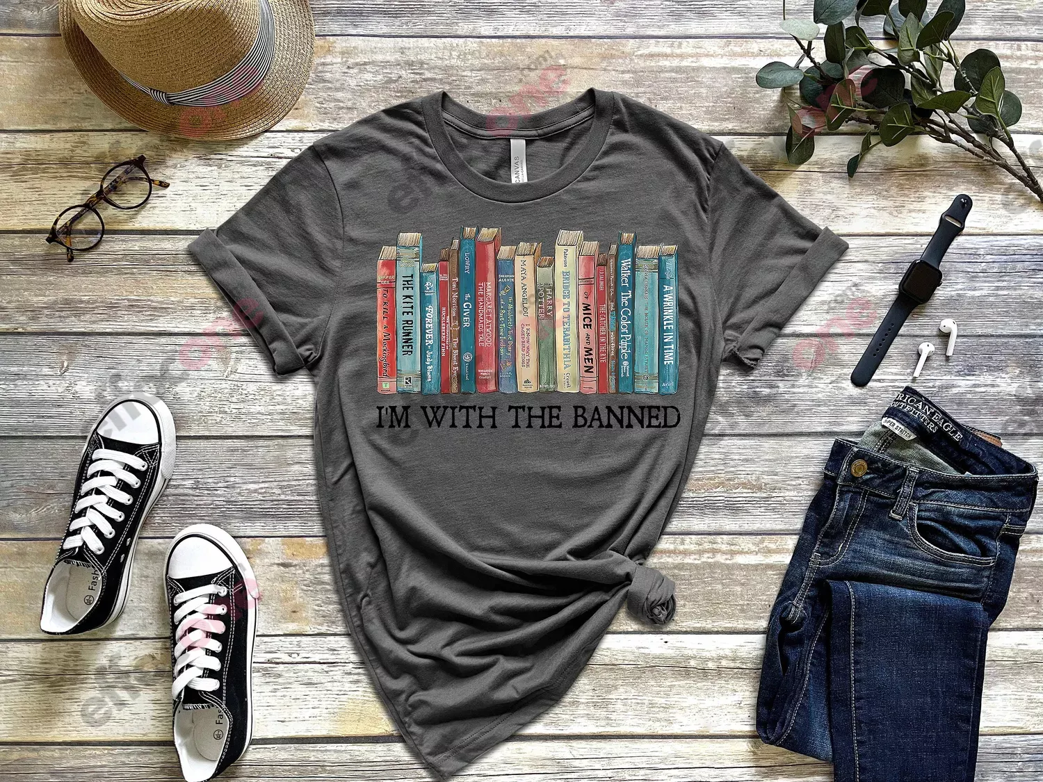 I'm With The Banned, Banned Books Shirt