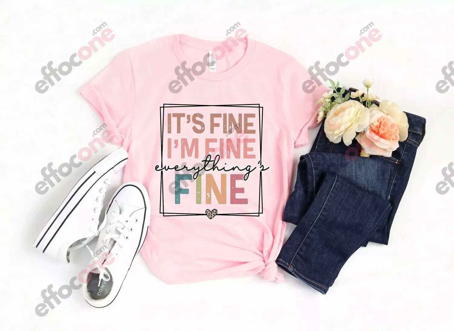 It's Fine I'm Fine Everything is Fine Shirt