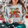 Just A Girl Who Loves Christmas, Holiday Winter Shirt,