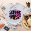 Summer Vibes Shirt, Vacation Shirt, Summer Vacation Tee