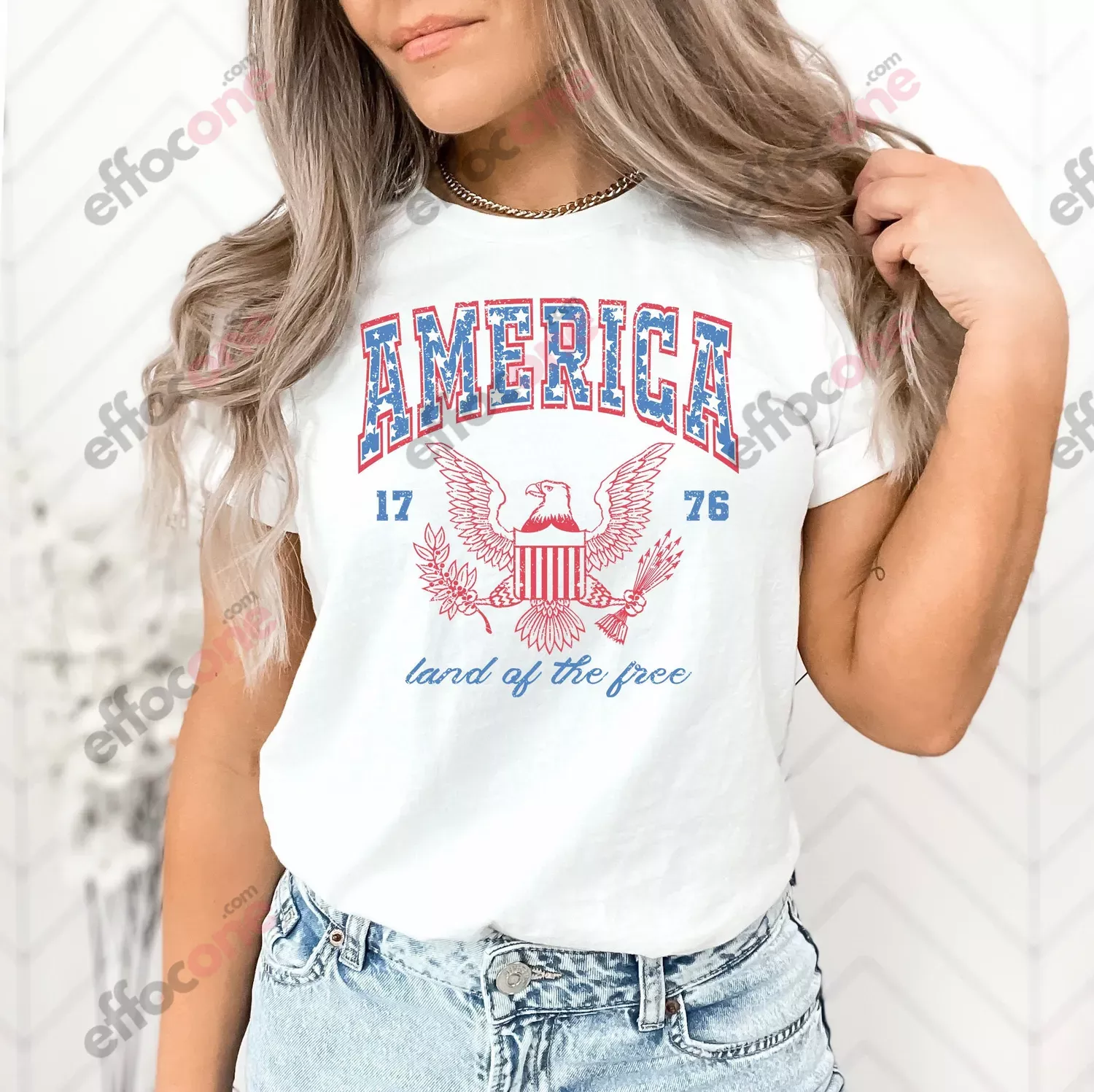 USA shirt, Summer BBQ t-shirt, Red White and Blue