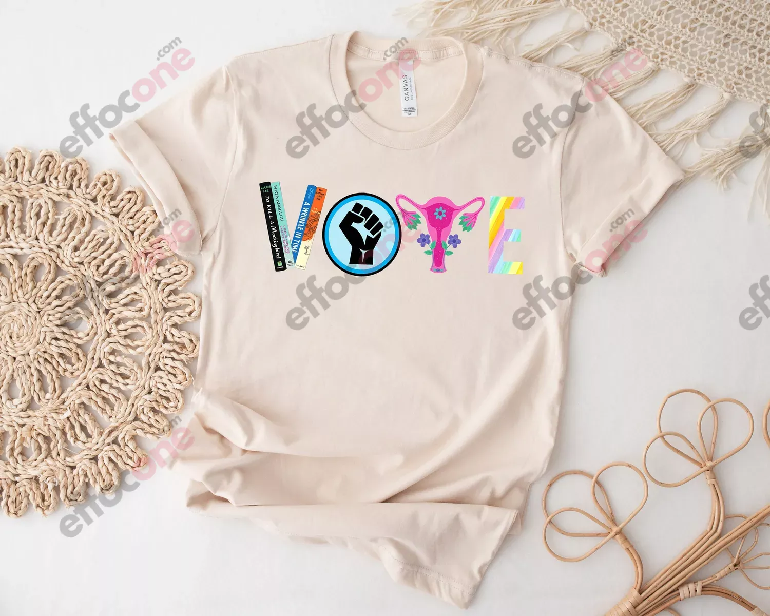 Vote Shirt, Banned Books Shirt, Reproductive Rights Tee