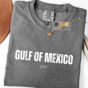 Premium Gulf of Mexico hoodie with classic distressed design