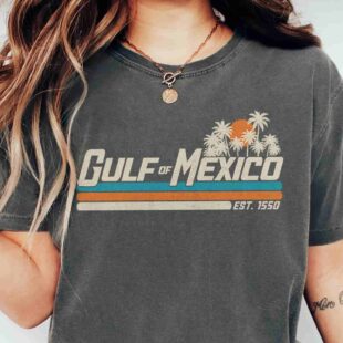 Palm tree sunset graphic tee – perfect for beach lovers